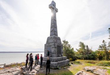 Lieu historique national de la Grosse-Île-et-le-Mémorial-des-Irlandais - Grosse Île - Celtic Cross